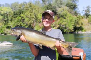 Hunter W - King Salmon Sacramento River, SC2 Outdoors Fishing